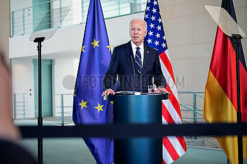 Joe Biden - Stippvisite in Berlin  18.10.2024