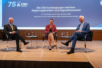 Feier zu 75 Jahre CSU im Bundestag