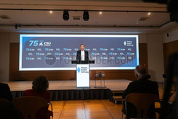 Feier zu 75 Jahre CSU im Bundestag