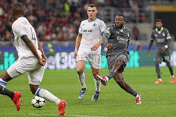 Uefa Champions League: AC Milan vs Club Brugge