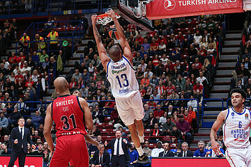 EuroLeague: EA7 Emporio Armani Olimpia Milano vs Anadolu Efes Istanbul