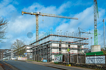 Baustelle in Schleswig