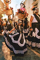 Dia de Muertos Parade in Oaxaca