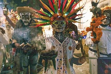 Dia de Muertos Parade in Oaxaca
