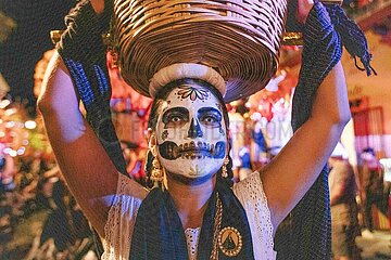 Dia de Muertos Parade in Oaxaca