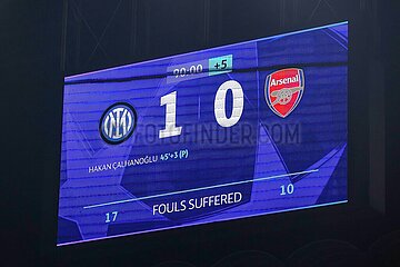 Uefa Champions League: FC Inter vs Arsenal FC