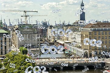 Hamburg Innenstadt  CO2 - Emissionen