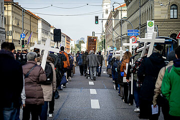 Tausend Kreuze Marsch in München