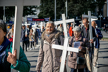 Tausend Kreuze Marsch in München