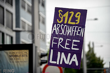 Wir sind alle LinX Demonstration in Leipzig