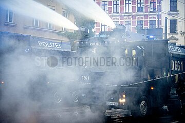 Wir sind alle LinX Demonstration in Leipzig