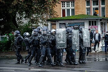 Wir sind alle LinX Demonstration in Leipzig