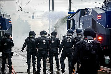 Wir sind alle LinX Demonstration in Leipzig