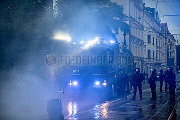 Wir sind alle LinX Demonstration in Leipzig