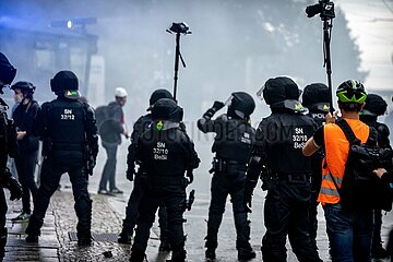 Wir sind alle LinX Demonstration in Leipzig