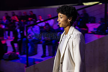 Malaika Mihambo auf der ISPO 2024 in München