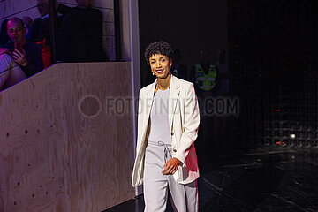 Malaika Mihambo auf der ISPO 2024 in München