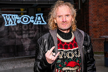 Holger Huebner beim Bloody X-Mas Markt in Berlin  19.12.2024