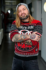 Chris Hermsdoerfer beim Bloody X-Mas Markt in Berlin  19.12.2024