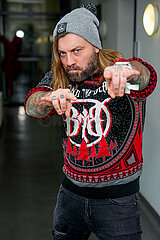 Chris Hermsdoerfer beim Bloody X-Mas Markt in Berlin  19.12.2024