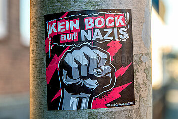 Sticker - KEIN BOCK auf NAZIS