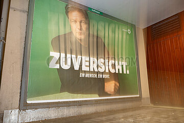 Bundestagswahl 2025: Wahlplakate im Münchner Norden