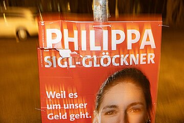 Bundestagswahl 2025: Wahlplakate im Münchner Norden