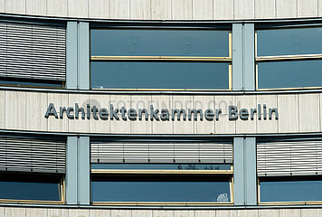 Berlin  Deutschland - Hauptsitz der Architektenkammer Berlin