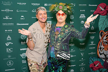 Marcell Damaschke & Julian F.M. Stoeckel bei der 07. Dschungelparty  24.01.2025