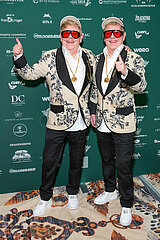 Rolf und Ulrich Guttmann bei der 07. Dschungelparty  24.01.2025