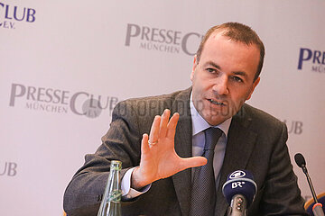 Manfred Weber im Presseclub München