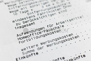 Steuerbescheid mit Homeoffice-Pauschale