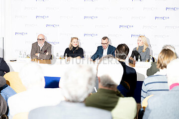 Diskussion Die Rolle der Wirtschaft im Wahlkampf und danach im PresseClub München