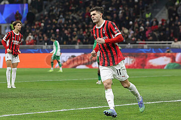Uefa Champions League: AC Milan vs Feyenoord Rotterdam