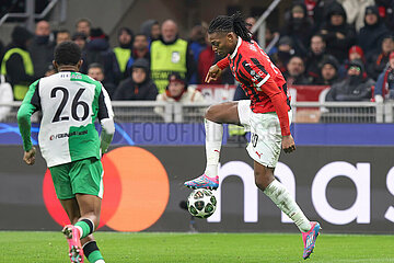 Uefa Champions League: AC Milan vs Feyenoord Rotterdam