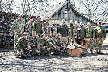 Ostersegen nahe der Front