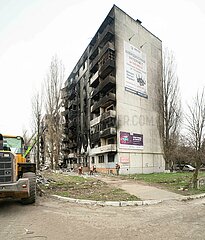 Massive Zerstörung in Borodjanka