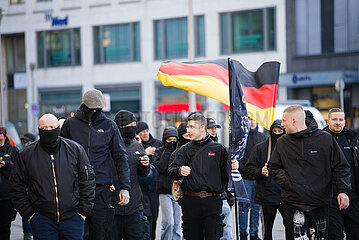 Neonazis Protestieren in Berlin