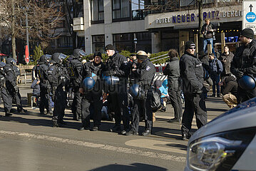 Neonazis Protestieren in Berlin