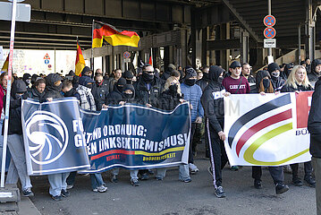 Neonazis Protestieren in Berlin
