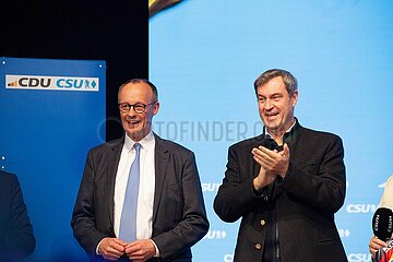 Wahlkampfendspurt der CSU / CDU in München