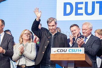 Wahlkampfendspurt der CSU / CDU in München
