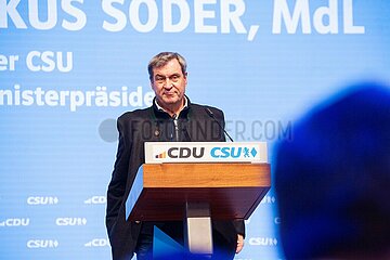 Wahlkampfendspurt der CSU / CDU in München