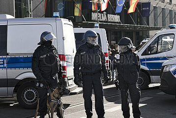 Neonazis Protestieren in Berlin