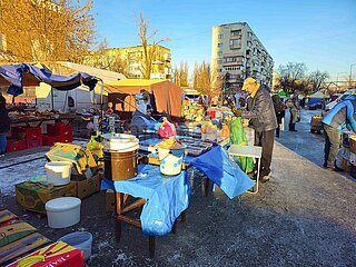 Markt in Kiev