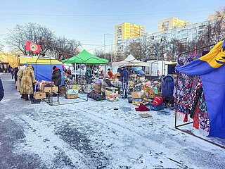 Markt in Kiev