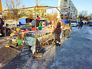 Markt in Kiev
