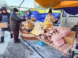 Markt in Kiev