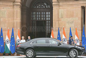 Narendra Modi meets Ursula von der Leyen
