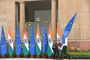 Narendra Modi meets Ursula von der Leyen